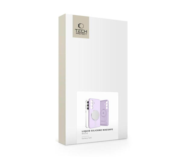 TECH-PROTECT Liquid Silicone Magsafe do Samsung Galaxy S25 Mauve 5906302322176 - 1311935 - zdjęcie 2